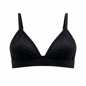 NEW Old Navy Mesh Triangle Bralette Black XS